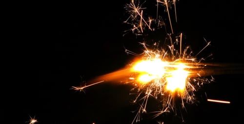 Sparks Flame Light von Fireworks 9