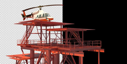 Design of Metal and Helipad