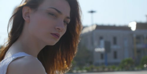 Portrait einer schönen Frau