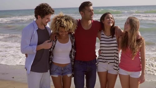 Young People On The Beach
