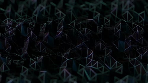 Abstract Geometric Plexus Network Background Motion Graphic