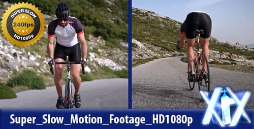 Radfahrertraining auf einer Bergstraße