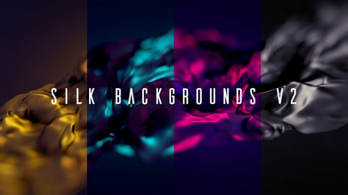 Abstract Silk Fluid Animated Background Loops