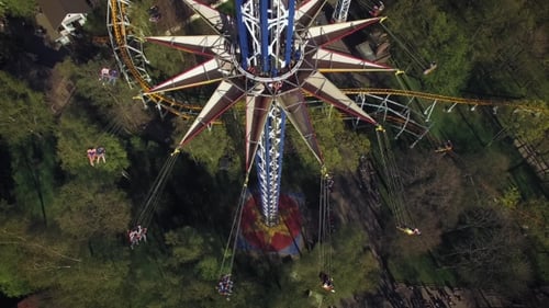 Aerial View Of Carousel