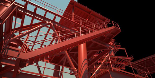 Metal Structure and Helipad