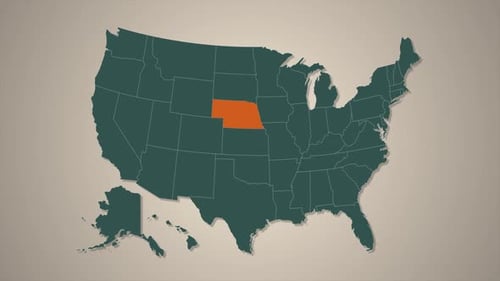 Nebraska State of the United States of America