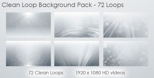 Clean Loop Background Pack