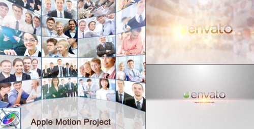 Multi Video Showcase Logo - Apple Motion