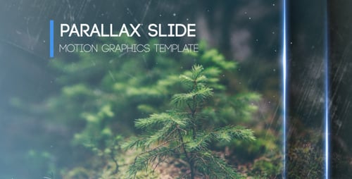 Dynamic Parallax Slideshow Opener with Modern Text Reveals