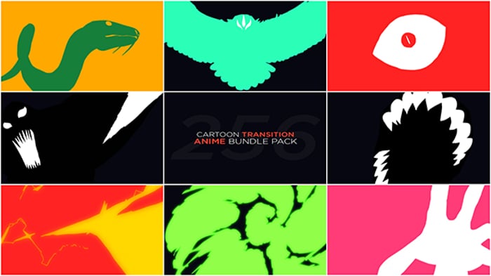 Anime Transition Editable Video Templates - Envato