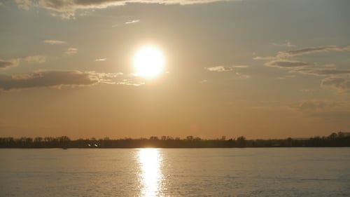 Beautiful Sunset On a River