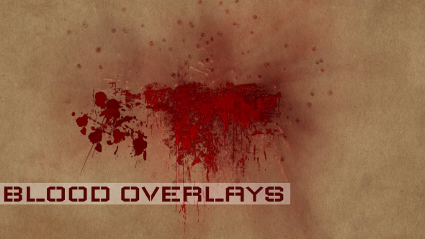 Animated Realistic Blood Splatter Overlay, Elements Motion Graphics ft ...