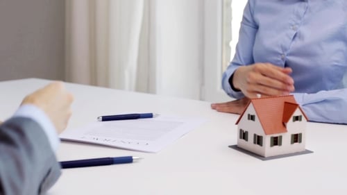 Property Deal Closing With Keys Exchange