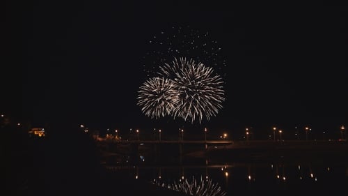 Fireworks At The City Festival