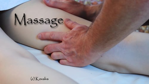 Massage der Beine