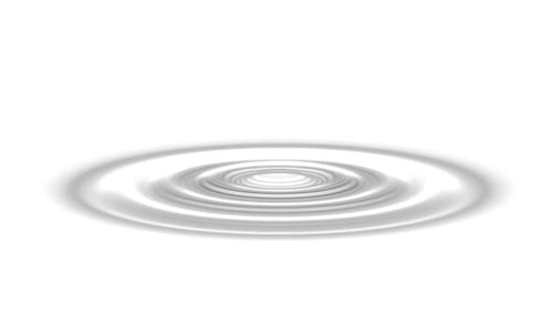 Ondas de agua gris en 3D