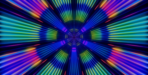 Colorful Light Rays 04