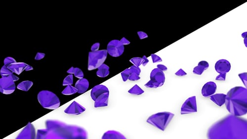 Falling Amethyst