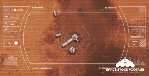 Marsbasis vom Orbit
