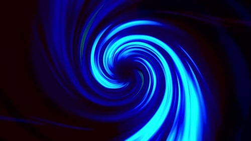Schöner abstrakter Hintergrund mit verdrehten hellen Neonstreifen