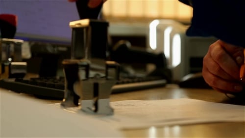 Filling Documents And Print