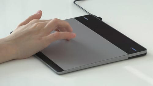 Verwenden eines Grafiktabletts 05