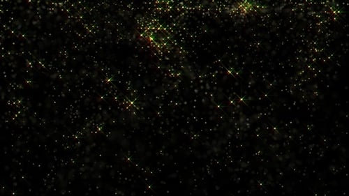 Festive Sparkling Gold Christmas Particle Backgrounds