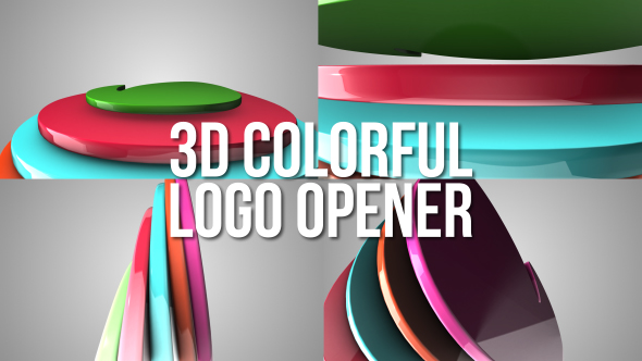 Cover for 3D Colorful Logo Opener
