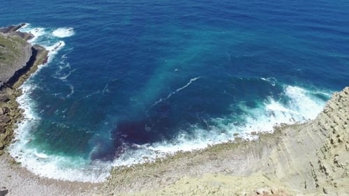 Blick auf den Ocean Beach von oben