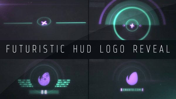 Hi-Tech HUD Logo Reveal, Logo Stings ft. hud circle & hud logo - Envato