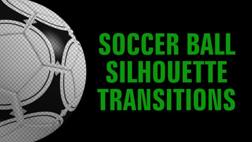 Soccer Ball Silhouette Transitions