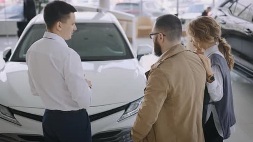 Modern Car Dealership