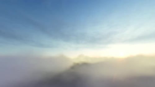 Blue Sky And High Clouds