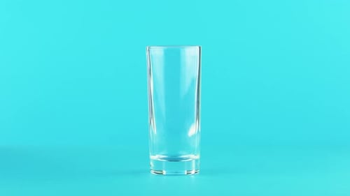 Glass Filling With Fresh Orange Juice