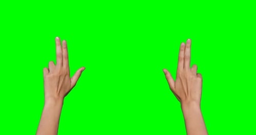 Hands making symbol