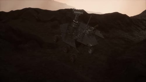 Opportunity Mars Exploring the Surface of Red Planet