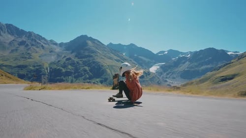 Filmmusik Downhill-Longboard-Session