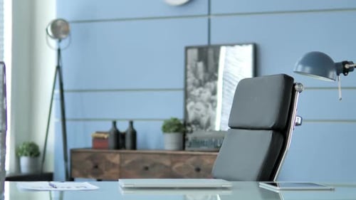 Businessman Coming to Office