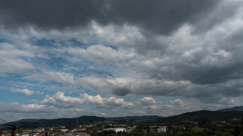 Clouds Bewegung. Abstrakter Natur-Hintergrund