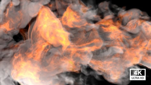 Dynamic Fire and Smoke Element Transition