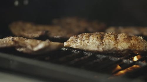 Grilling Chicken