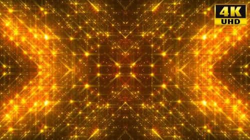 Gold Particle X Loop 4k