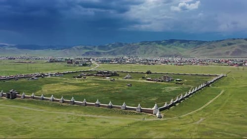 Monastère Erdene Zuu de Kharkhorin en Mongolie
