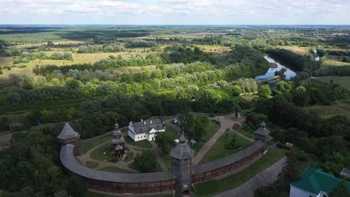 Forteresse de Baturin dans la région de Tchernigiv