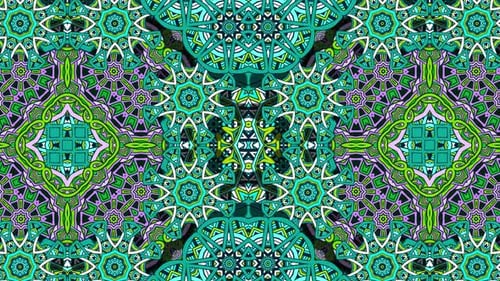 Green Loop Mandala