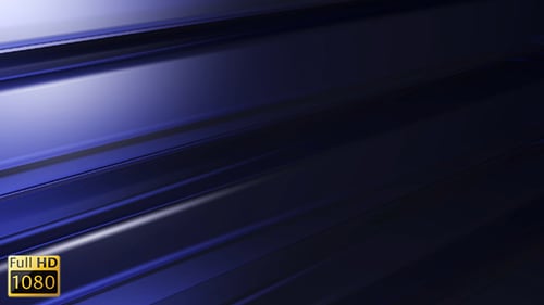 Modern Blue Reflective Diagonal Lines Loop Background