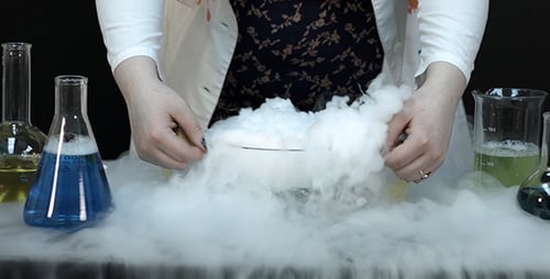 Soap Bubbles in a Chemical Laboratory