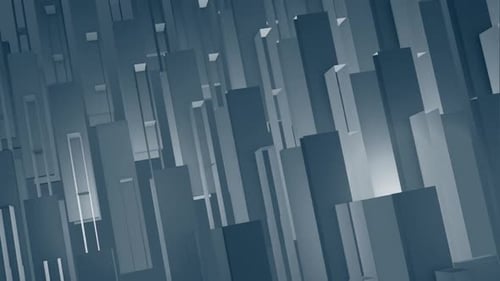 Abstrakte blaue geometrische Unternehmens- Motion Hintergrund