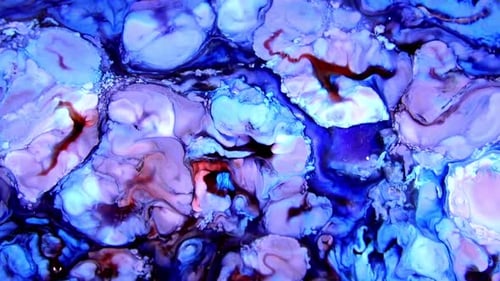 Color Explosion abstrakte Kunstmalerei