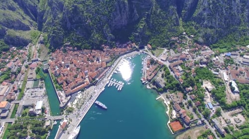 Aerial View Of Kotor